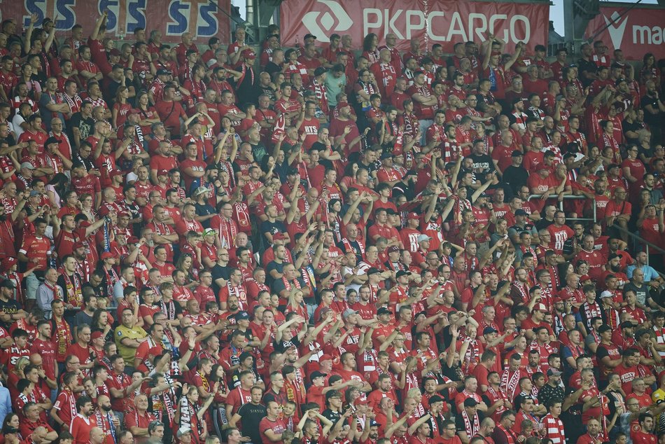 Mecz Widzew Łódź kontra Puszcza Niepołomice. Odszukaj się na zdjęciach z trybun!
