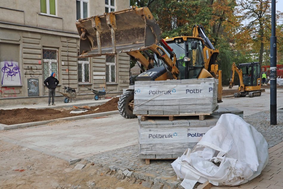 Woonerf na Lipowej. Finał inwestycji na zielonym Polesiu jest już blisko