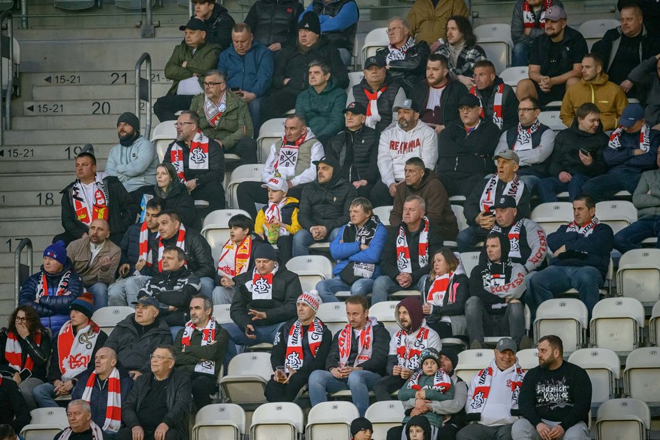 Kibice na meczu ŁKS Łódź z Odrą Opole. Byłeś/aś? Znajdź się w galerii!