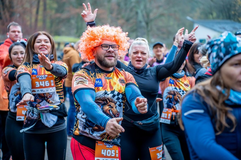 Cookie Run w Lesie Łagiewnickim w Łodzi