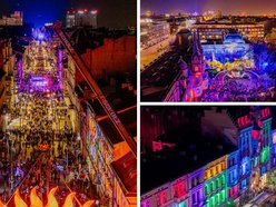 Light Move Festival Łódź 2025 z lotu ptaka! Te widoki zachwycą każdego!