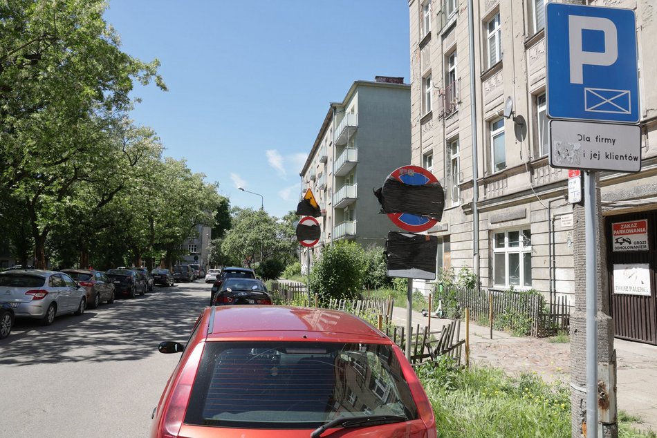 Łódź. Ulice Rybna i Bazarowa