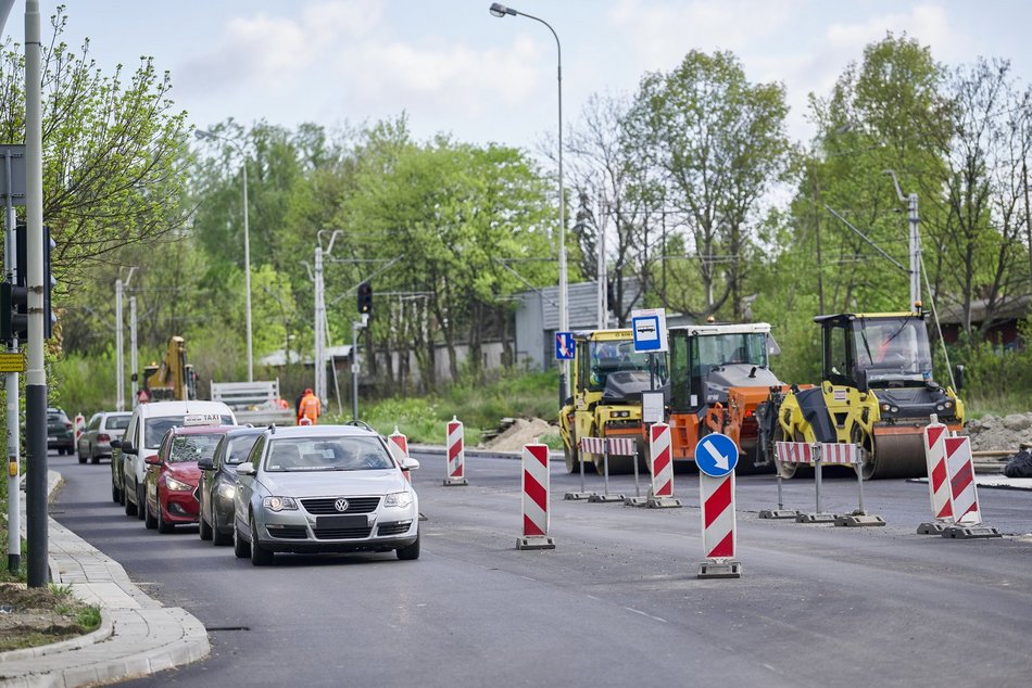 Wyremontowana ulica Maratońska
