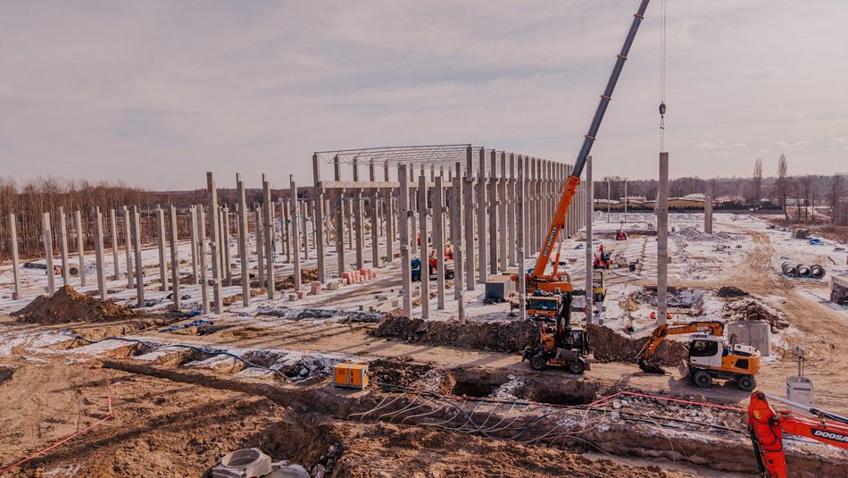 Praca w Łodzi. Nowa fabryka pnie się do góry. Będzie 200 miejsc pracy