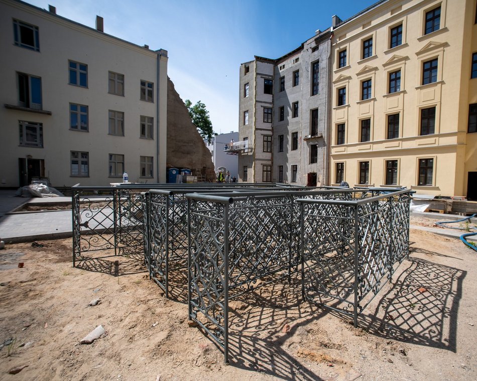 remontowana kamienica