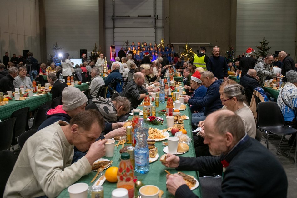 Miejska Wigilia dla osób samotnych w Łodzi 2024