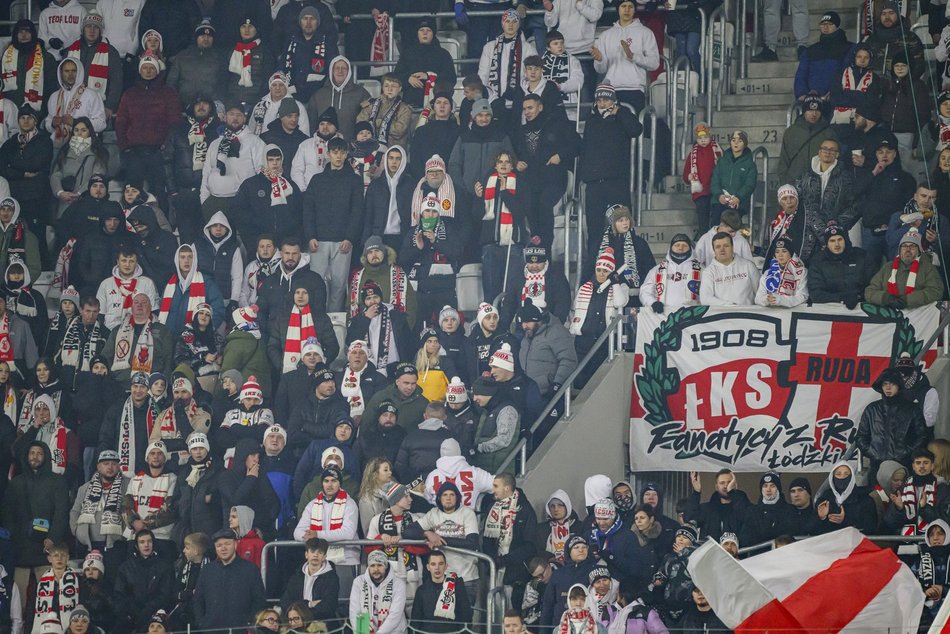Kibice na meczu ŁKS Łódź z Legią Warszawa. Byłeś? Odszukaj się na trybunach!