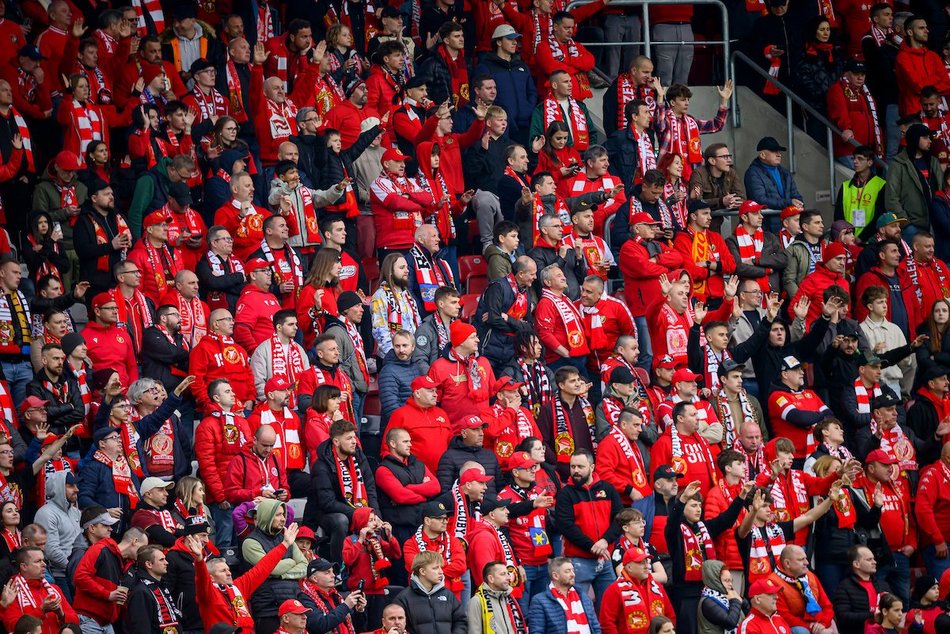 Łódź. Kibice na meczu Widzewa Łódź z Puszczą Niepołomice. Byłeś? Odszukaj się w galerii