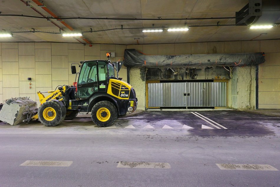 Łódź. Z podziemnej ulicy Hasa wprost na nowe parkingi. Rośnie inwestycja w Nowym Centrum Łodzi