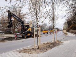 Łódź. Remont Szparagowej i Wersalskiej