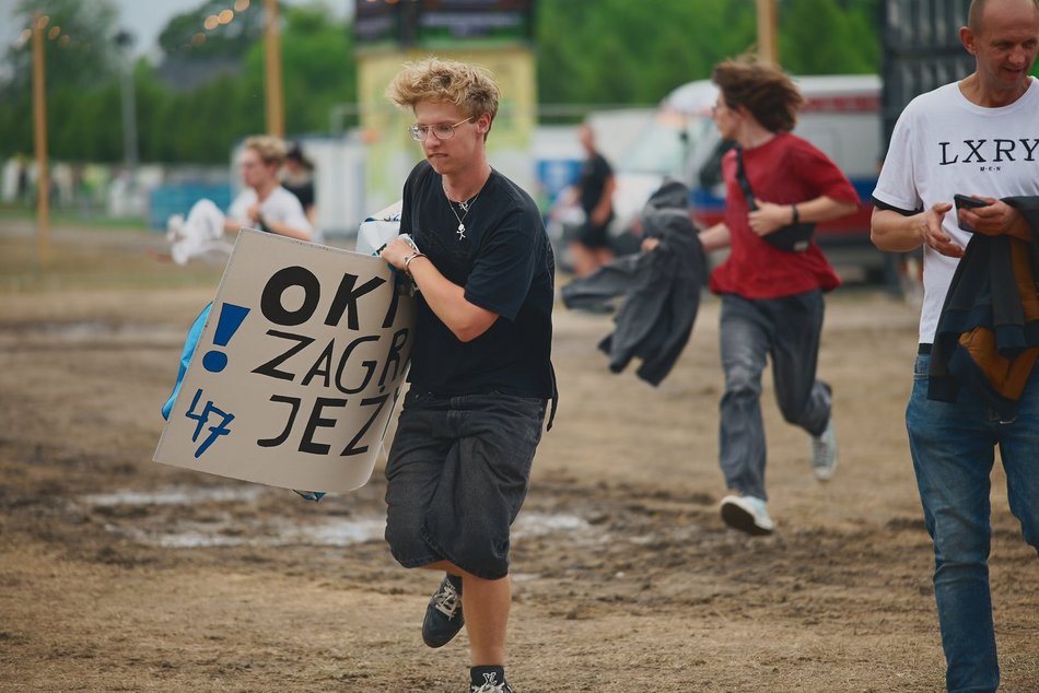 Deszcz im niestraszny! Pierwsi festiwalowicze rozpoczęli trzeci dzień Łódź Summer Festival 2025!