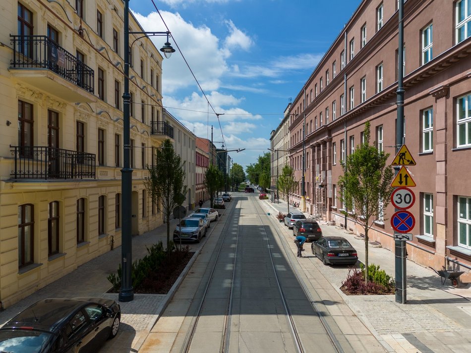 Remont Legionów - ostatnie prace przed otwarciem ulicy