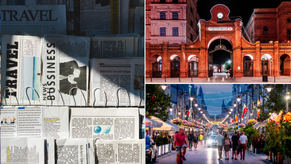 Łódź, Manufaktura, Piotrkowska