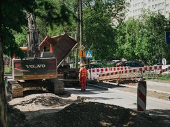 Łódź. Remont ul. Marysińskiej w Łodzi