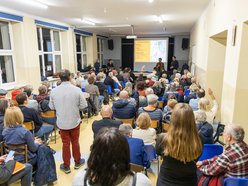 Łódź. Remonty dróg na Stokach w Łodzi. Duża frekwencja na spotkaniu z mieszkańcami