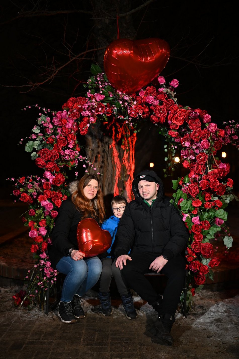 Łódź. Walentynki w Pasażu Rubinsteina w Łodzi. Aż czuć miłość w powietrzu!