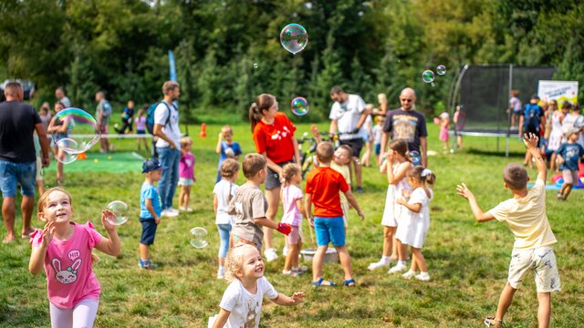 Piknik w parku na Młynku. Tak łodzianie żegnają wakacje [ZDJĘCIA]