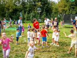 Piknik w parku na Młynku