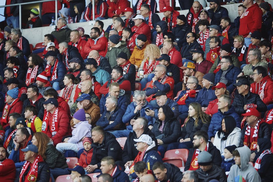 Kibice na meczu Widzewa Łódź z Motorem Lublin. Byłeś? Odszukaj się na trybunach