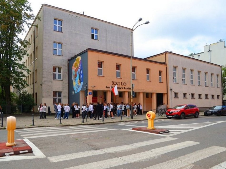 Łódź. XXI Liceum Ogólnokształcące im. Bolesława Prusa w Łodzi (ul. Kopernika 2)