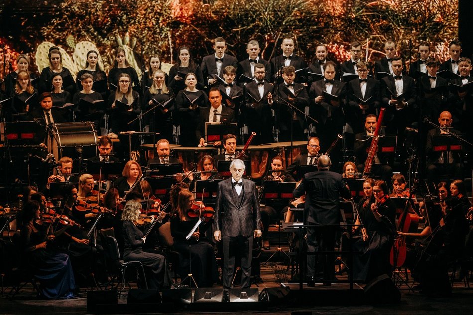 Łódź. Andrea Bocelli w Atlas Arenie w Łodzi