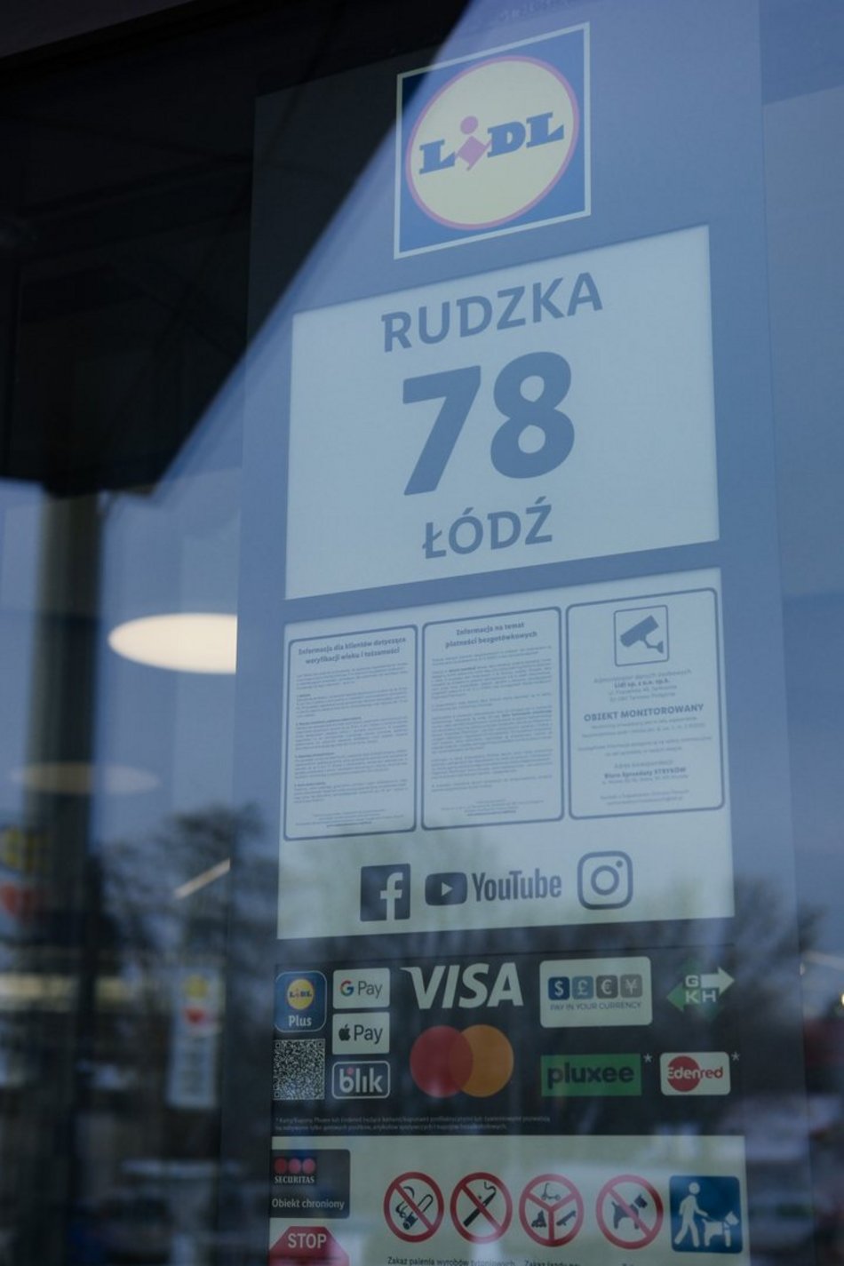 Łódź. Nowy Lidl w Łodzi