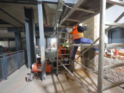 Łódź. Mechaniczne oko - wystaw, budowa