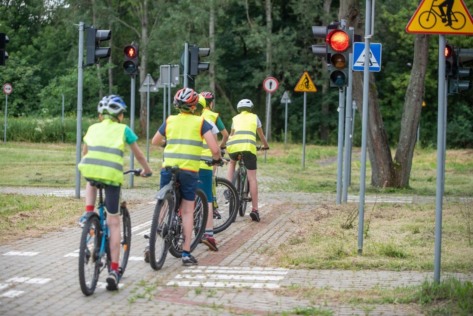 Łódź. Miasteczko Ruchu Drogowego MOSiR Łódź (ul. Małachowskiego 9)