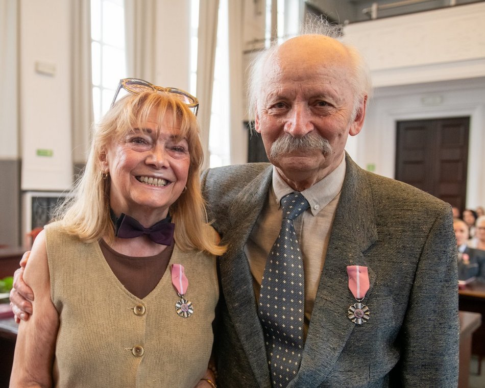 Łódź. Medale za długoletnie pożycia małżeńskie. Rekordziści są razem ponad 60 lat!