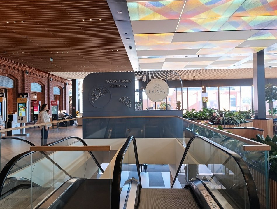 Łódź. Quasą w Manufakturze