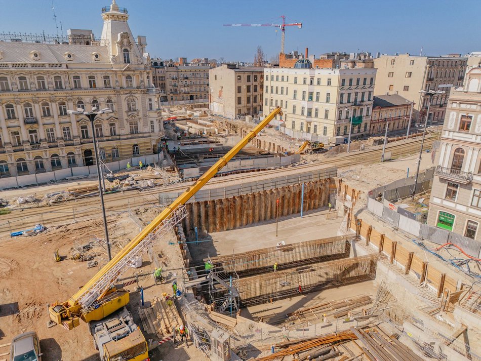 Tunel pod Łodzią. Spektakularne zdjęcia ze stacji Łódź Śródmieście
