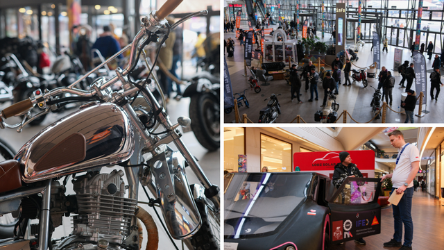 WOŚP 2026 w Łodzi wystartował w Manufakturze! Zobacz te wspaniałe motocykle i bolidy [ZDJĘCIA]