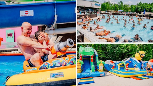 Dzień Dziecka w Aquaparku Fala w Łodzi. Tak bawią się najmłodsi i nie tylko! [ZDJĘCIA]