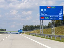 Remont na autostradzie A1 w kierunku Gdańska