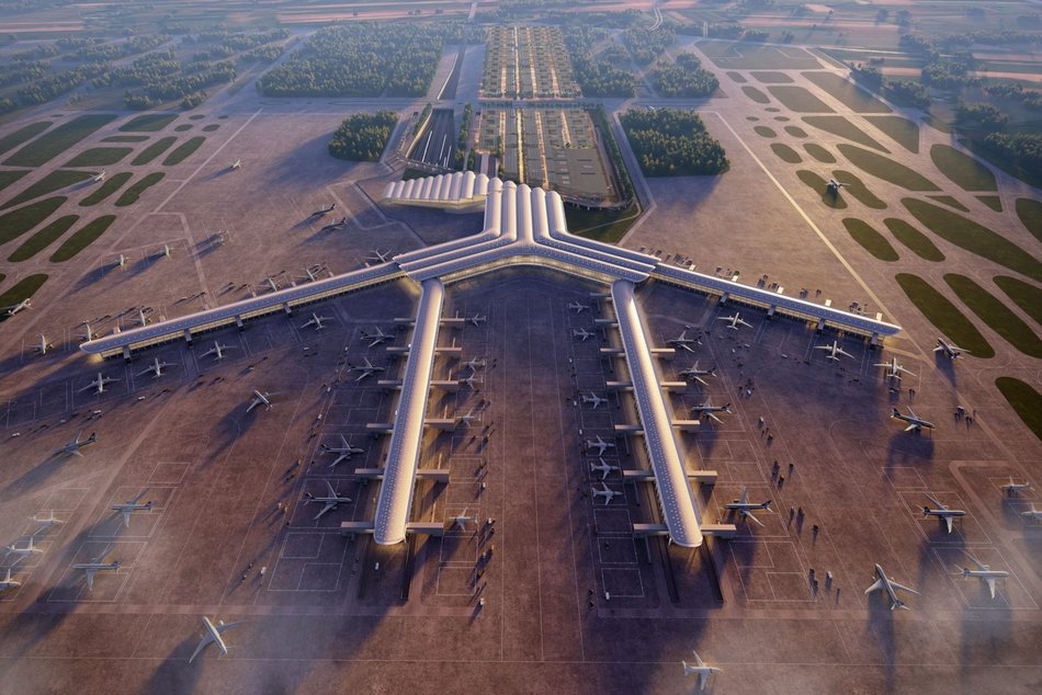 Taki będzie Centralny Port Komunikacyjny. Znajdzie się na trasie KDP Łódź-Warszawa