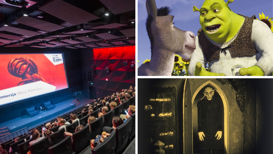 Łódź. Kino EC1 Łódź, Shrek, Nosferatu