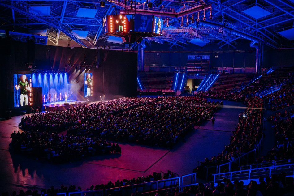 Łódź. Mateusz Socha w Atlas Arenie w Łodzi