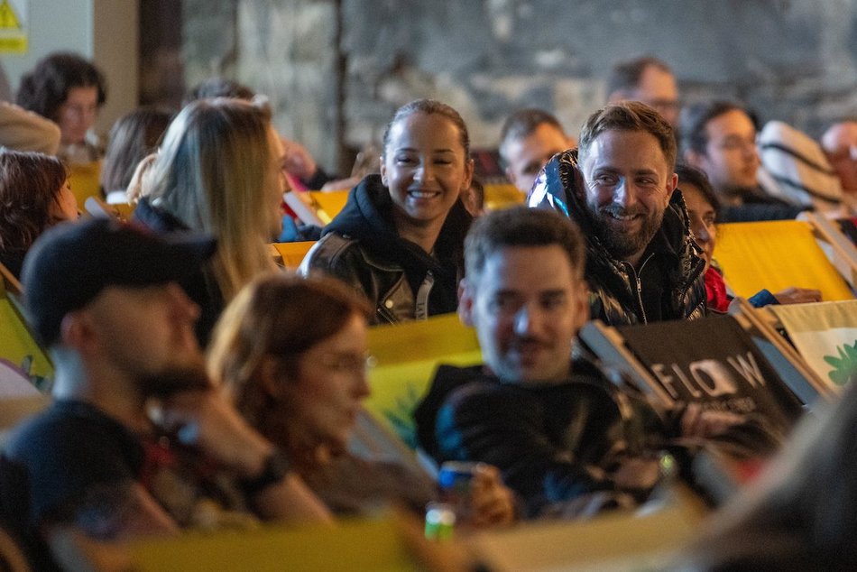 Łódź. TME Polówka w Łodzi. Publiczność w Fuzji obejrzała „Dzień Świra”