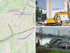 Remonty dróg na Retkini, Smulsku i Lublinku w Łodzi