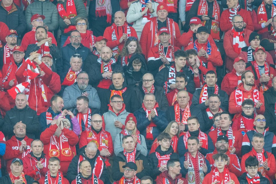 Łódź. Kibice na meczu Widzewa Łódź z Górnikiem Zabrze. Byłeś/aś? Znajdź się w galerii!