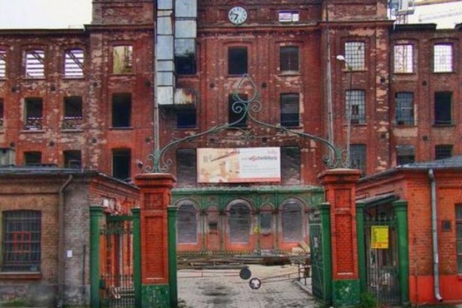 Lofty na Księżym Młynie przed remontem