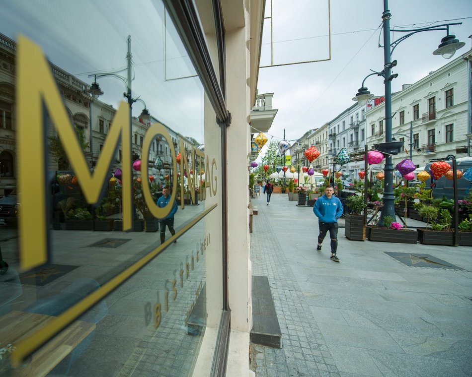 wnętrze piekarni Montag przy Piotrkowskiej 79