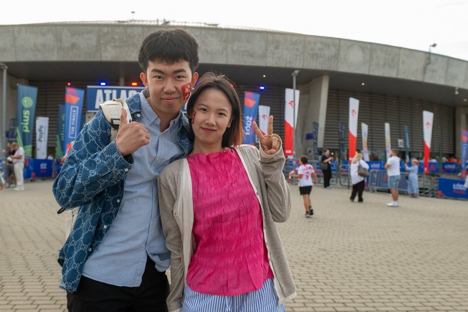 Łódź. Liga Narodów w Atlas Arenie w Łodzi. Byłeś/aś pierwszego dnia? Znajdź się w galerii!
