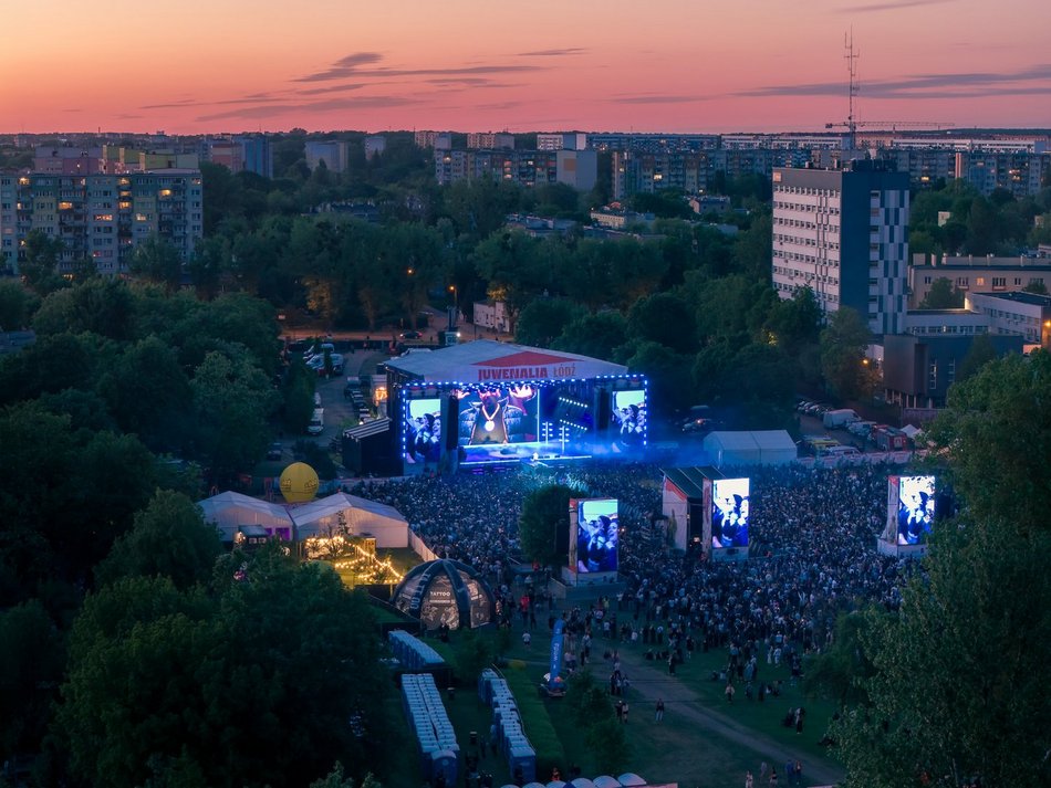 Łódź. Sentino na Juwenaliach 2026 w Łodzi. Król Malagi rozbujał tłum pod sceną!