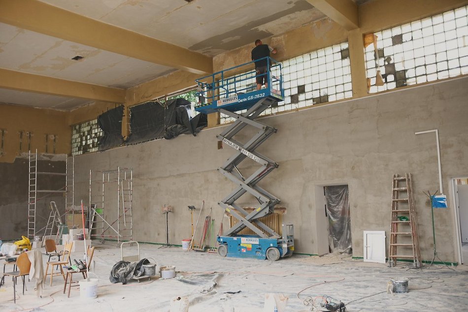 Łódź. Remont sali gimnastycznej w Szkole Podstawowej nr 166 w Łodzi. Będzie jak nowa!