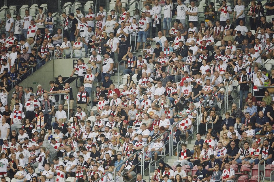 Kibice na meczu ŁKS Łódź z Górnikiem Łęczna. Byłeś/aś? Odszukaj się w galerii