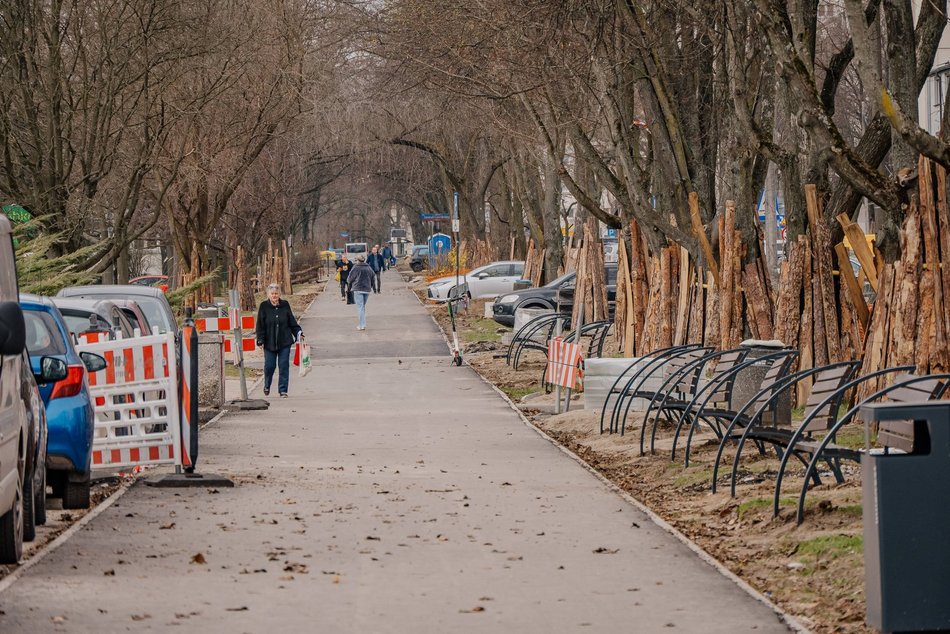 Łódź. Remont ul. Łanowej w Łodzi