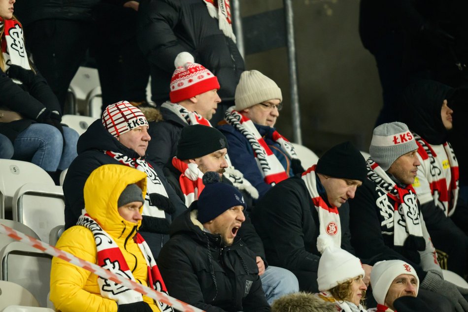 Łódź. Kibice na meczu ŁKS Łódź - Chrobry Głogów. Byłeś/aś? Znajdź się w galerii!