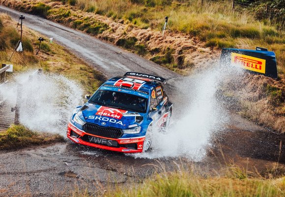 Łódź. Miko Marczyk pędzi po tytuł! Bardzo dobre miejsce w rajdzie Rali Ceredigion