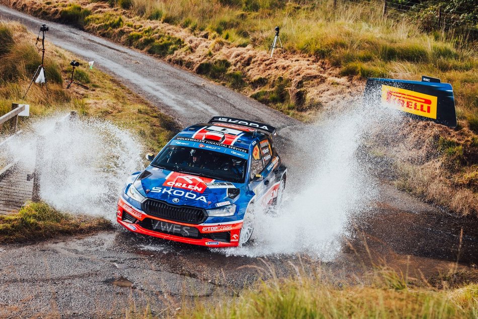 Łódź. Miko Marczyk pędzi po tytuł! Bardzo dobre miejsce w rajdzie Rali Ceredigion